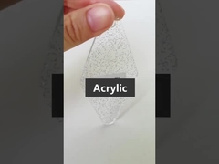 ورقة بريق الاكريليك